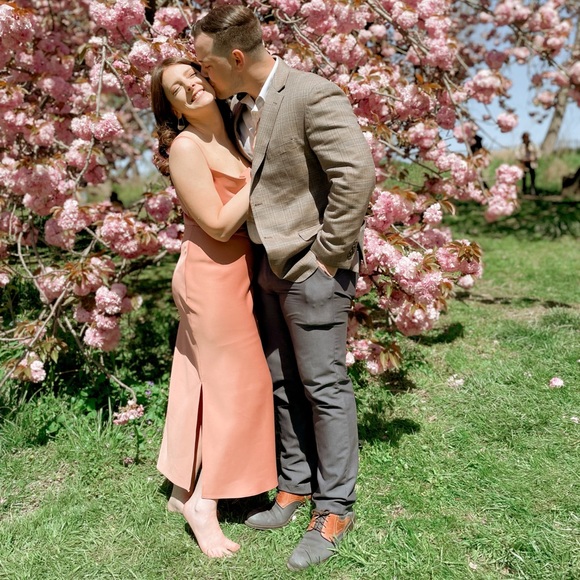 BHLDN Cali Satin Charmeuse Midi Dress - Picture 7 of 8